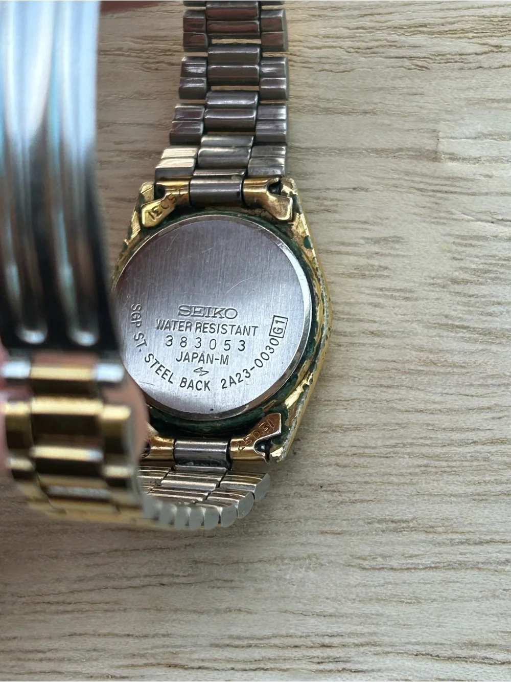 Seiko Gold-Tone Women's Bracelet Watch with Day-Date